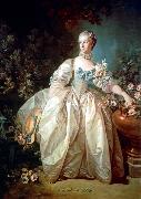 Francois Boucher Madame Bergeret oil on canvas